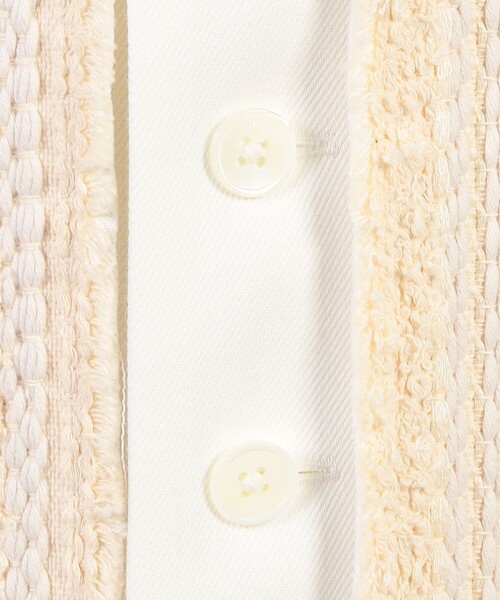 caban（キャバン）の「■CABaN ツイードコンビベスト（ベスト・メンズ・ホワイト・FREE）」の8枚目の写真