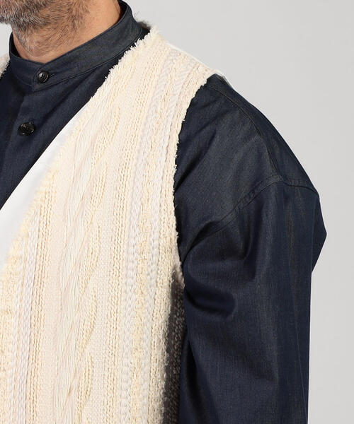 caban（キャバン）の「■CABaN ツイードコンビベスト（ベスト・メンズ・ホワイト・FREE）」の17枚目の写真