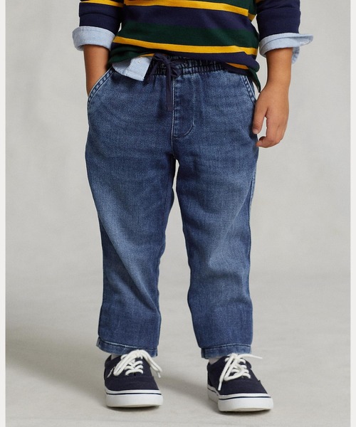 POLO RALPH LAUREN CHILDRENSWEAR(ポロ ラルフ ローレン チルドレンズウェア)の「Polo プレップスター ストレッチ ジーンズ(デニムパンツ・キッズ・ブルー・4/6/7/3)」の6枚目の写真