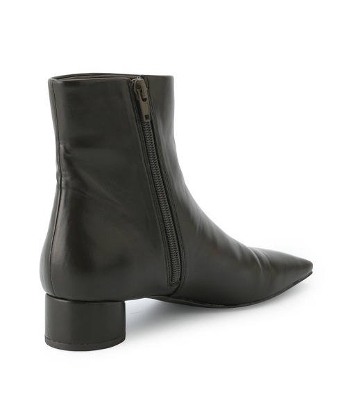 ADAM ET ROPE'（アダムエロペ）の「ワイドスクエアショートブーツ（ブーツ・レディース・カーキ/ホワイト・24.0cm/23.0cm/23.5cm/24.5cm）」の4枚目の写真