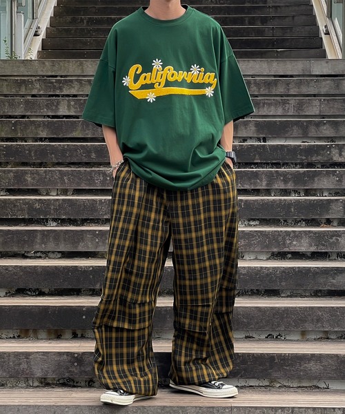 kutir(クティール)の「ワイドチェックスノーパンツ(カーゴパンツ・メンズ・ブラック/ベージュ/イエロー・SMALL/MEDIUM/LARGE)」の21枚目の写真