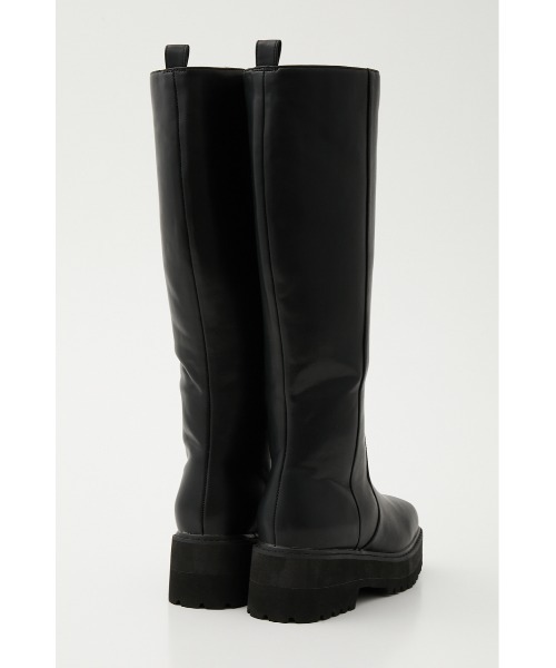 RODEO CROWNS WIDE BOWL(ロデオクラウンズワイドボウル)の「PLATFORM LONG BOOTS(ブーツ・レディース・ブラック・MEDIUM/LARGE/SMALL)」の2枚目の写真