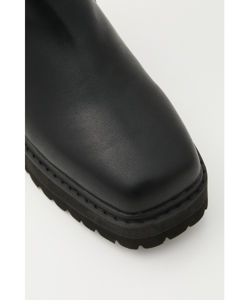 RODEO CROWNS WIDE BOWL(ロデオクラウンズワイドボウル)の「PLATFORM LONG BOOTS(ブーツ・レディース・ブラック・MEDIUM/LARGE/SMALL)」の5枚目の写真