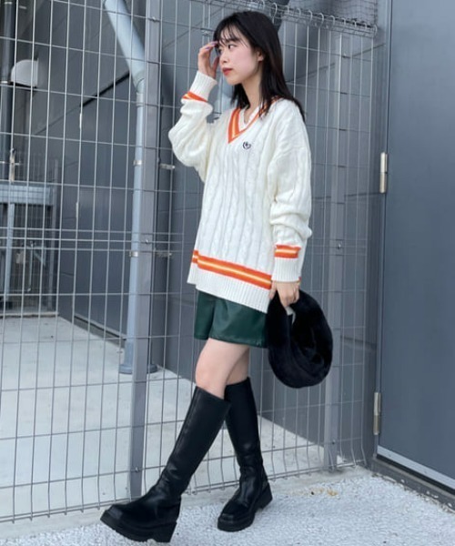 RODEO CROWNS WIDE BOWL(ロデオクラウンズワイドボウル)の「PLATFORM LONG BOOTS(ブーツ・レディース・ブラック・MEDIUM/LARGE/SMALL)」の17枚目の写真