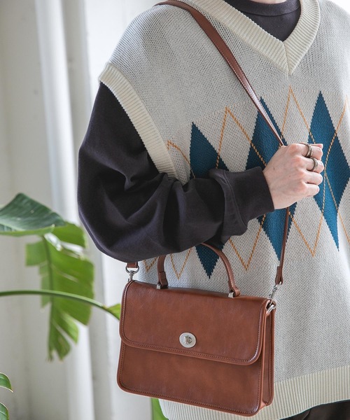 RAGEBLUE（レイジブルー）の「ヴィンテージハンドバッグ（ハンドバッグ・メンズ・ブラック/ブラウン・ONE SIZE）」の8枚目の写真