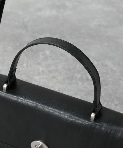 RAGEBLUE（レイジブルー）の「ヴィンテージハンドバッグ（ハンドバッグ・メンズ・ブラック/ブラウン・ONE SIZE）」の14枚目の写真