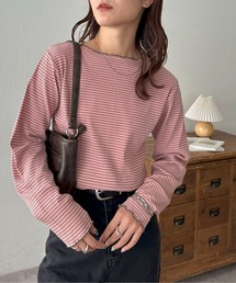 ≪新色追加!≫【WEB限定】前後2WAYリブメローロングスリーブ