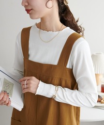 DISCOAT | 【WEB限定】【前後2WAY】リブメローロングスリーブ(Tシャツ/カットソー)