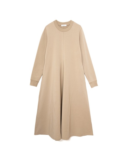 AMERICAN RAG CIE（アメリカンラグシー）の「ストレッチスエットロングワンピース（ワンピース・レディース・ベージュ/ダークグリーン/ブラック・S/M）」の4枚目の写真