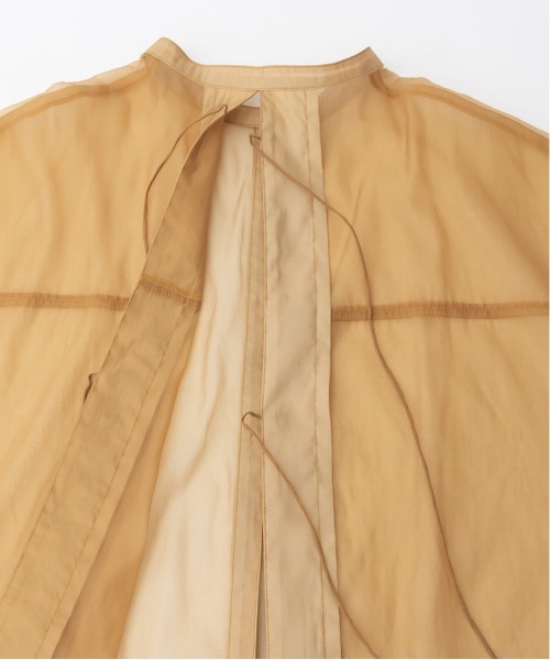 RANDA（ランダ）の「バックリボンシアーシャツ（シャツ/ブラウス・レディース・ブラック/ブラウン/オレンジ・FREE）」の19枚目の写真