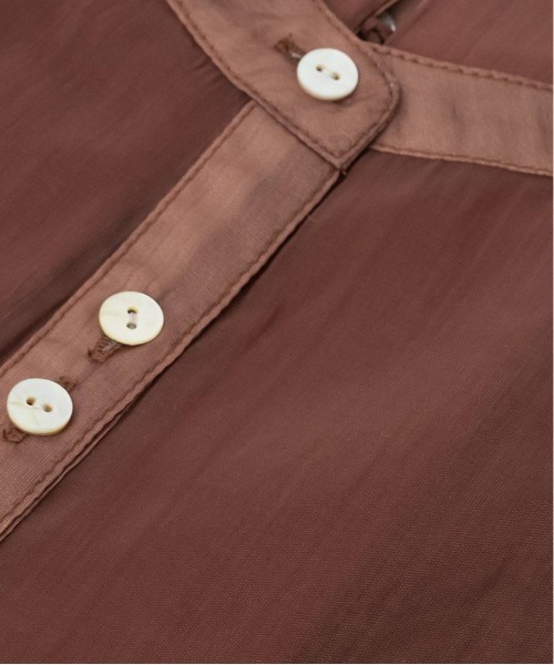 RANDA（ランダ）の「バックリボンシアーシャツ（シャツ/ブラウス・レディース・ブラック/ブラウン/オレンジ・FREE）」の22枚目の写真