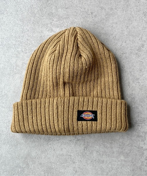 1ポイント刺繍ロゴワッペンニットキャップ（ニットキャップ/ビーニー