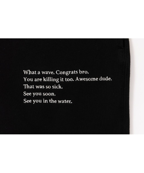 MAGIC NUMBER（マジック ナンバー）の「【MAGIC NUMBER】WATERMAN CREW SWEAT PANT（スウェットパンツ・メンズ・ヘザーグレー/ブラック・MEDIUM/LARGE/X-LARGE）」の4枚目の写真