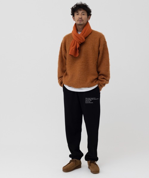 MAGIC NUMBER（マジック ナンバー）の「【MAGIC NUMBER】WATERMAN CREW SWEAT PANT（スウェットパンツ・メンズ・ヘザーグレー/ブラック・MEDIUM/LARGE/X-LARGE）」の6枚目の写真