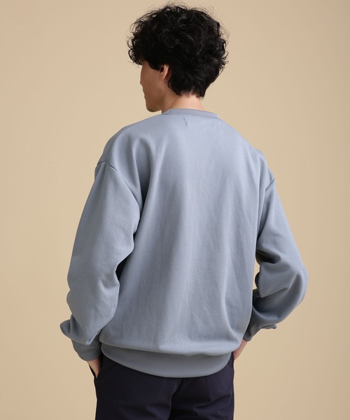 NANO universe（ナノユニバース）の「LB.04/ポンチクルーネック（Tシャツ/カットソー・メンズ・ブルーグレー/チャコール/グレー系その他4・S/M/L）」の6枚目の写真