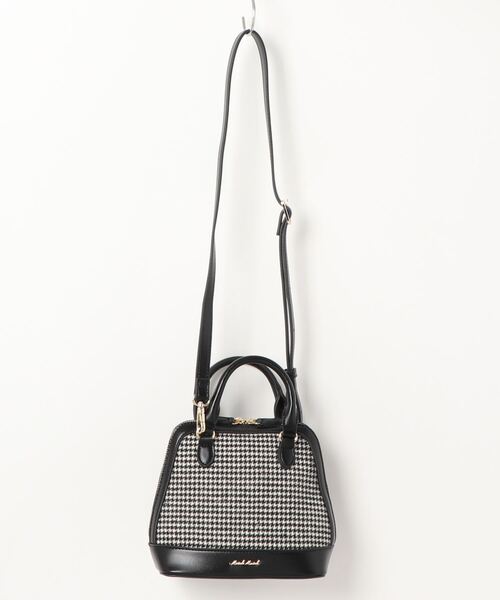 MISCH MASCH（ミッシュマッシュ）の「フロントビットミニバッグ（ハンドバッグ・レディース・ブラック/ブラウン/ホワイト×ブラック・FREE）」の18枚目の写真