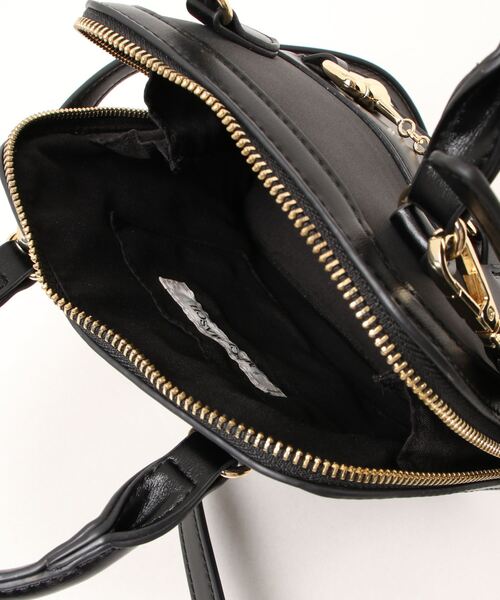 MISCH MASCH（ミッシュマッシュ）の「フロントビットミニバッグ（ハンドバッグ・レディース・ブラック/ブラウン/ホワイト×ブラック・FREE）」の15枚目の写真