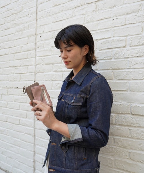 A SCENE（エーシーン）の「A SCENE/エーシーン/【別注】B&C Flip pocket multi case/M（スマホケース/カバー・レディース・グレー/ピンク・MEDIUM）」の13枚目の写真