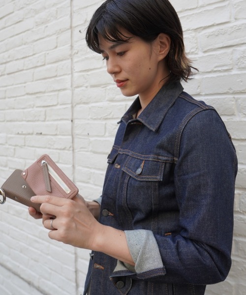 A SCENE（エーシーン）の「A SCENE/エーシーン/【別注】B&C Flip pocket multi case/M（スマホケース/カバー・レディース・グレー/ピンク・MEDIUM）」の5枚目の写真