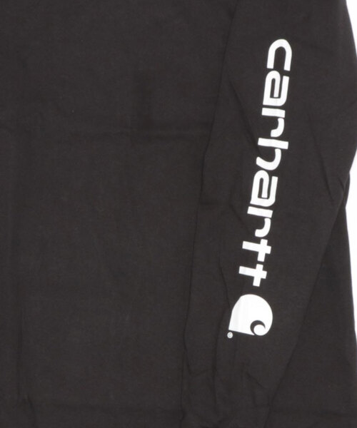 Carhartt(カーハート)の「Carhartt/ カーハート / M LseFit HW LS Slve Grphc Tshrt / K231(Tシャツ/カットソー・レディース・ブラック/グレー/ネイビー/バーガンディー・MEDIUM/LARGE/X-LARGE/SMALL)」の6枚目の写真