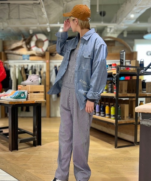 GREEN BOWL（グリーンボウル）の「グリーンボウル 【GREEN BOWL】 Chambray Work L/S Shirts（シャツ/ブラウス・メンズ・ブルー・M/L）」の14枚目の写真