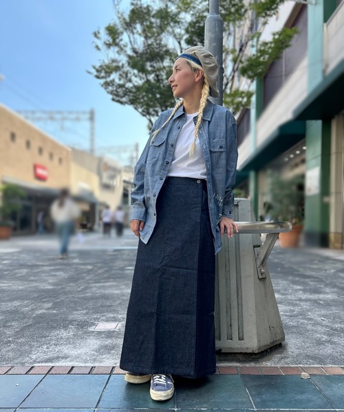 GREEN BOWL（グリーンボウル）の「グリーンボウル 【GREEN BOWL】 Chambray Work L/S Shirts（シャツ/ブラウス・メンズ・ブルー・M/L）」の20枚目の写真