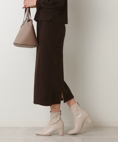 Cutie Blonde（キューティーブロンド）の「◆スリット入りナロースカート（スカート・レディース・ダークブラウン/ブルー・02/03）」の19枚目の写真