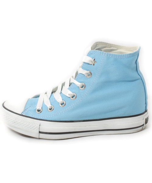 CONVERSE(コンバース)の「HEIGHT-UP HI スニーカー【Sweet×ABCマートコラボ】(スニーカー・レディース・ブルー・23.5cm)」の2枚目の写真