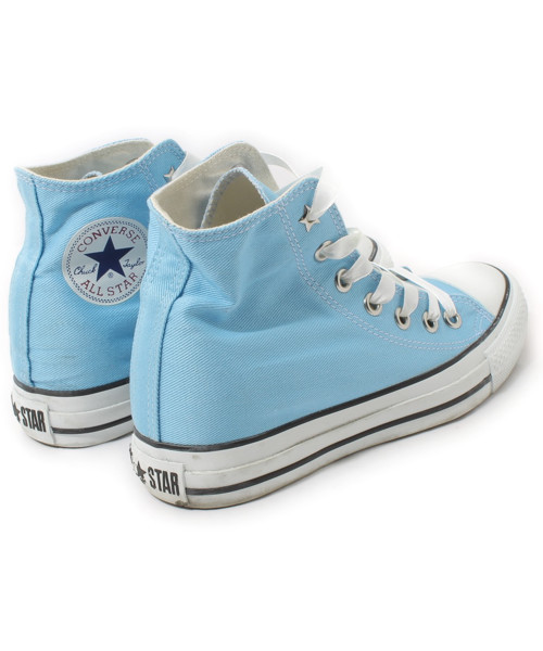 CONVERSE(コンバース)の「HEIGHT-UP HI スニーカー【Sweet×ABCマートコラボ】(スニーカー・レディース・ブルー・23.5cm)」の3枚目の写真
