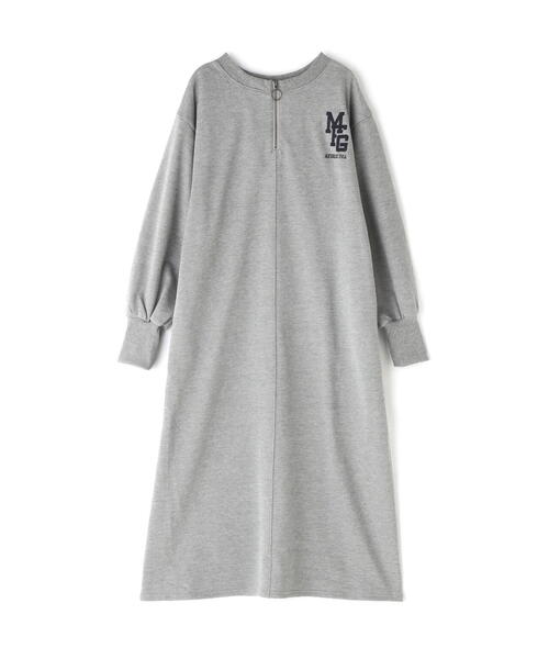 AVIREX（アヴィレックス）の「2WAY EMBROIDERY ONEPIECE/ 2ウェイ刺繍ワンピース（ワンピース・レディース・ブラック/グレー/アイボリー・F）」の4枚目の写真