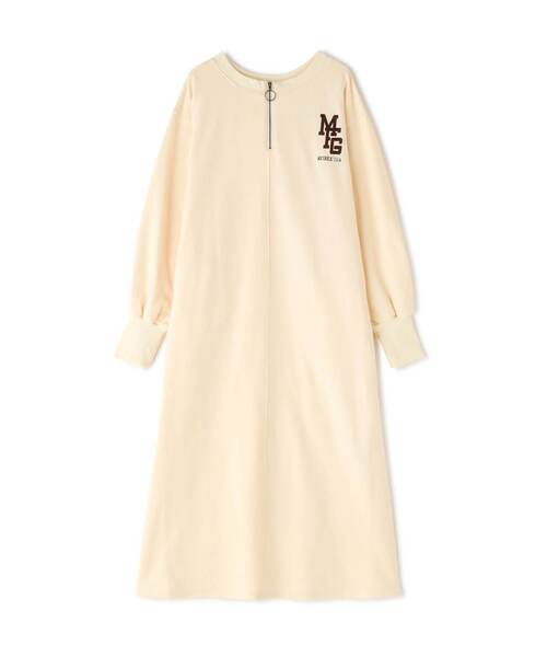 AVIREX（アヴィレックス）の「2WAY EMBROIDERY ONEPIECE/ 2ウェイ刺繍ワンピース（ワンピース・レディース・ブラック/グレー/アイボリー・F）」の7枚目の写真