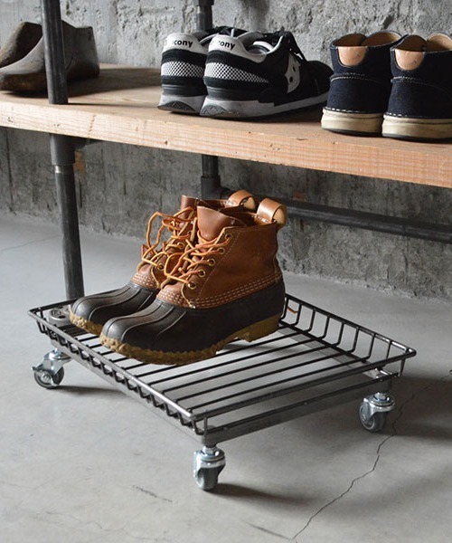 GEORGE'S(ジョージズ)の「WEB限定 COLLEND ワイヤートロリー(収納グッズ・レディース・ブラック系その他・FREE)」の1枚目の写真