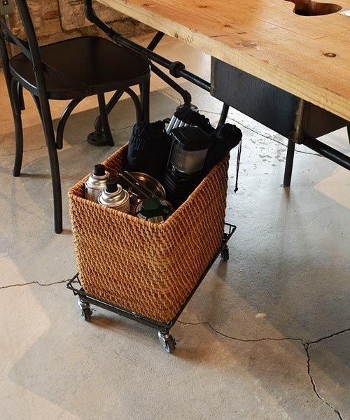 GEORGE'S(ジョージズ)の「WEB限定 COLLEND ワイヤートロリー(収納グッズ・レディース・ブラック系その他・FREE)」の4枚目の写真