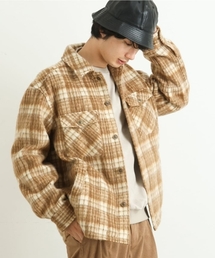 a.v.v | シャギーチェックCPOジャケット(その他アウター)