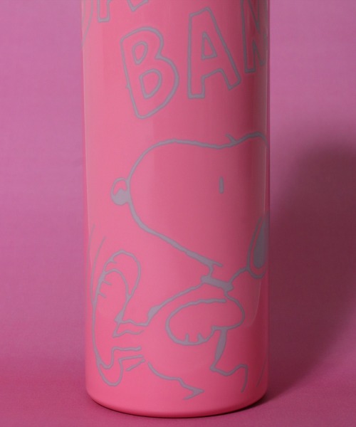 sanrio（サンリオ）の「(SK)【sanrio & PEANUTS】超軽量 ステンレス マグボトル[350ml]（水筒・レディース・クリーム/ライトパープル/ベビーピンク/ライトピンク/ブラック/グレイッシュベージュ/イエロー/ライトグリーン/チェリーピンク/サックスブルー/ピンク・ONE SIZE）」の14枚目の写真