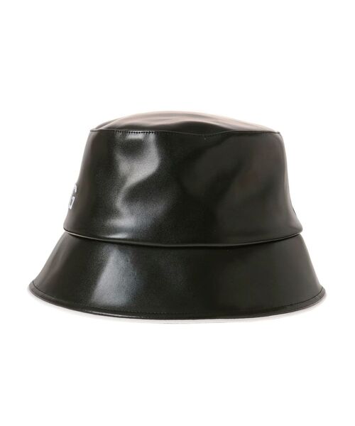 GYDA（ジェイダ）の「Symmetry GYDA パイピングバケットハット（ハット・レディース・オフホワイト/ブラック・FREE）」の6枚目の写真