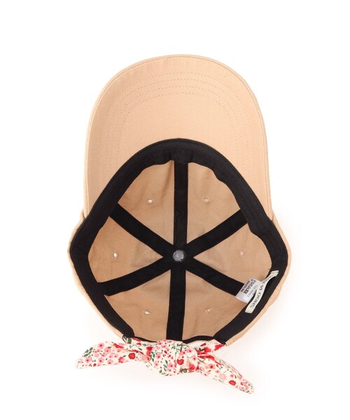 SHOO・LA・RUE（シューラルー）の「◆ツイルバック柄リボンCAP（キャップ・キッズ・ライトパープル/ベージュ・99）」の7枚目の写真