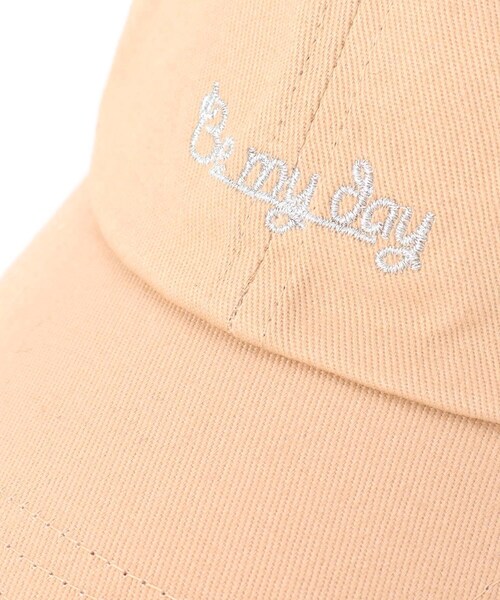 SHOO・LA・RUE（シューラルー）の「◆ツイルバック柄リボンCAP（キャップ・キッズ・ライトパープル/ベージュ・99）」の9枚目の写真