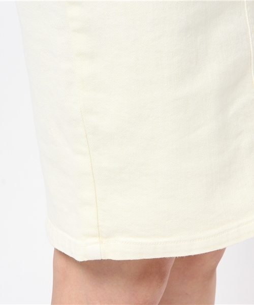 Spick & Span（スピックアンドスパン）の「ツイルストレッチナカシロ タイトスカート。（スカート・レディース・ホワイト/イエロー/サックスブルー・40/36/38）」の11枚目の写真