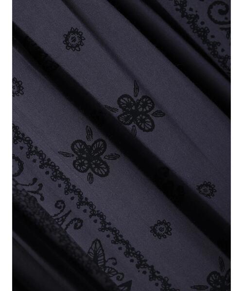 CRAFT STANDARD BOUTIQUE（クラフトスタンダードブティック）の「パネル柄ウエスト切り替えボリュームワンピース　◆（ワンピース・レディース・ダークグレー/ライトベージュ/チャコールグレー/ブルー・FREE）」の11枚目の写真