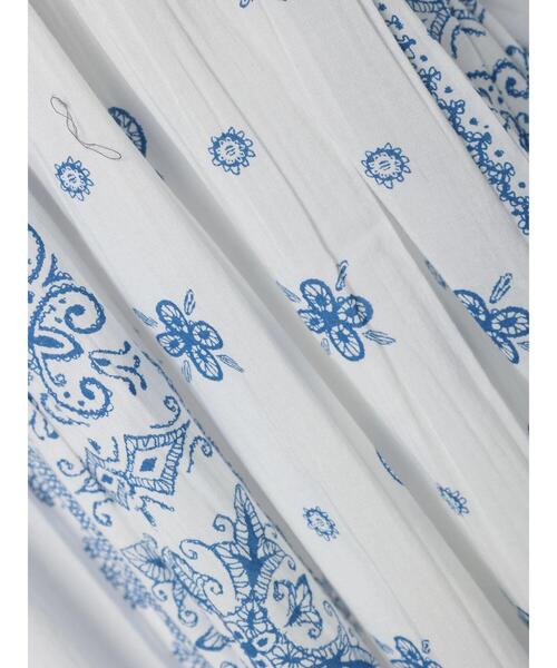 CRAFT STANDARD BOUTIQUE（クラフトスタンダードブティック）の「パネル柄ウエスト切り替えボリュームワンピース　◆（ワンピース・レディース・ダークグレー/ライトベージュ/チャコールグレー/ブルー・FREE）」の9枚目の写真