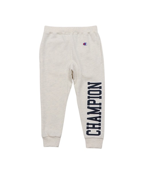 Champion(チャンピオン)の「【Champion/チャンピオン】キッズ スウェットパンツ(スウェットパンツ・キッズ・グレー/オートミール/ブルーグリーン/サックスブルー・110/130/140/100/120)」の2枚目の写真
