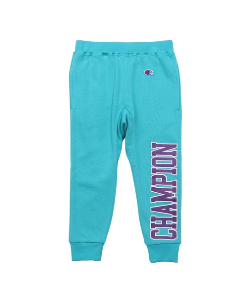 Champion(チャンピオン)の「【Champion/チャンピオン】キッズ スウェットパンツ(スウェットパンツ・キッズ・グレー/オートミール/ブルーグリーン/サックスブルー・110/130/140/100/120)」の4枚目の写真