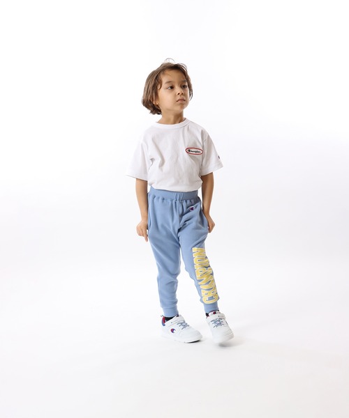 Champion(チャンピオン)の「【Champion/チャンピオン】キッズ スウェットパンツ(スウェットパンツ・キッズ・グレー/オートミール/ブルーグリーン/サックスブルー・110/130/140/100/120)」の20枚目の写真