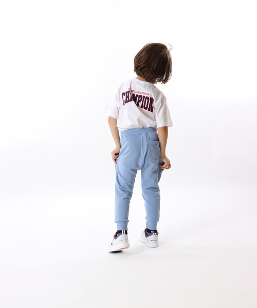 Champion(チャンピオン)の「【Champion/チャンピオン】キッズ スウェットパンツ(スウェットパンツ・キッズ・グレー/オートミール/ブルーグリーン/サックスブルー・110/130/140/100/120)」の21枚目の写真