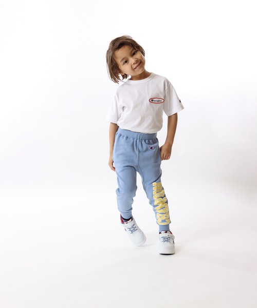 Champion(チャンピオン)の「【Champion/チャンピオン】キッズ スウェットパンツ(スウェットパンツ・キッズ・グレー/オートミール/ブルーグリーン/サックスブルー・110/130/140/100/120)」の22枚目の写真