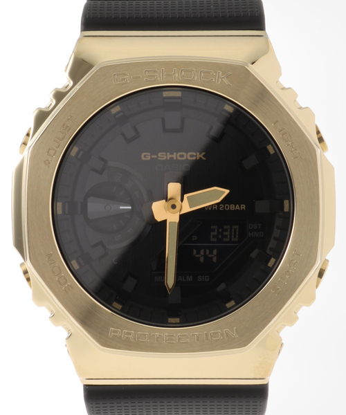 G-SHOCK(ジーショック)の「【Gshock/ジーショック】GM-2100G-1A9JF【 ウォッチ 】(アナログ腕時計・レディース・ゴールド・FREE)」の2枚目の写真