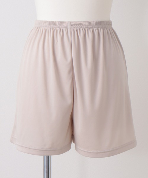 Honeys（ハニーズ）の「インナーショートパンツ ペチパンツ（インナーウェア/肌着・レディース・ベージュ/アイボリー/ブラック・S/M/L）」の5枚目の写真