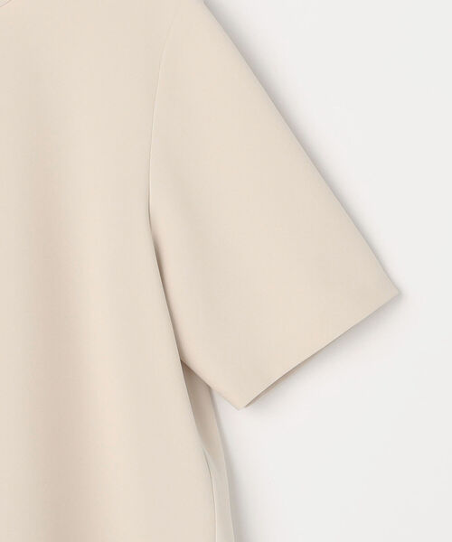 NOLLEY’S（ノーリーズ）の「◇【WEB限定】ダブルクロスバックフレアーブラウス（シャツ/ブラウス・レディース・アイボリー/ブラック・FREE）」の6枚目の写真