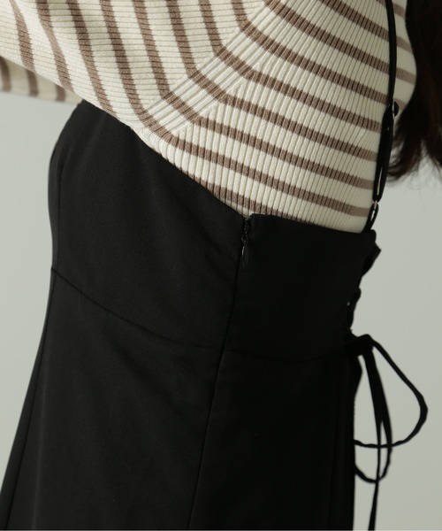 FREE'S MART(フリーズマート)の「ビスチェマーメイドキャミワンピース(ワンピース・レディース・ブラウン/ライトグリーン/ブラック・SMALL/MEDIUM)」の6枚目の写真